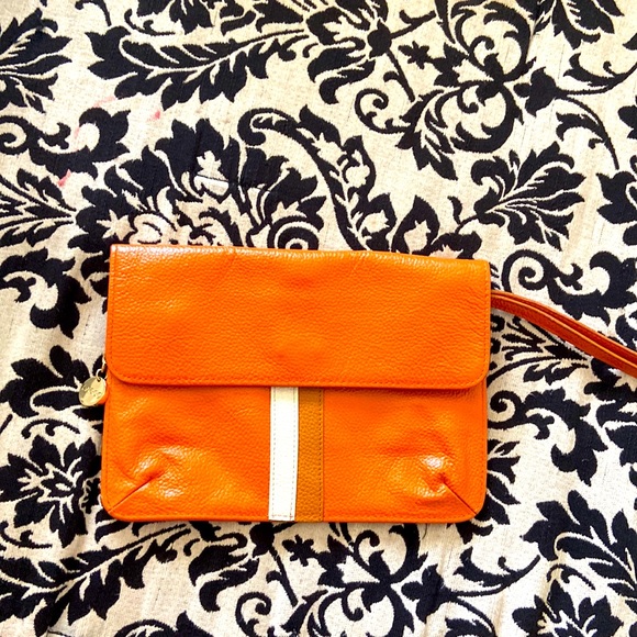 Vintage LAGGO BUTTER SOFT Pebbled Leather Clutch - Picture 1 of 10